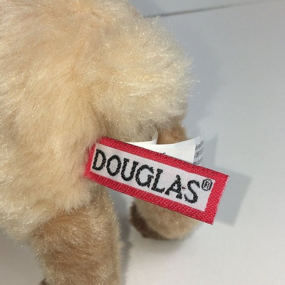 Douglas Plush Golden Llama Jasper 1525 Stuffed Animal 2017 Tan Brown 8" Cuddle - Picture 6 of 12